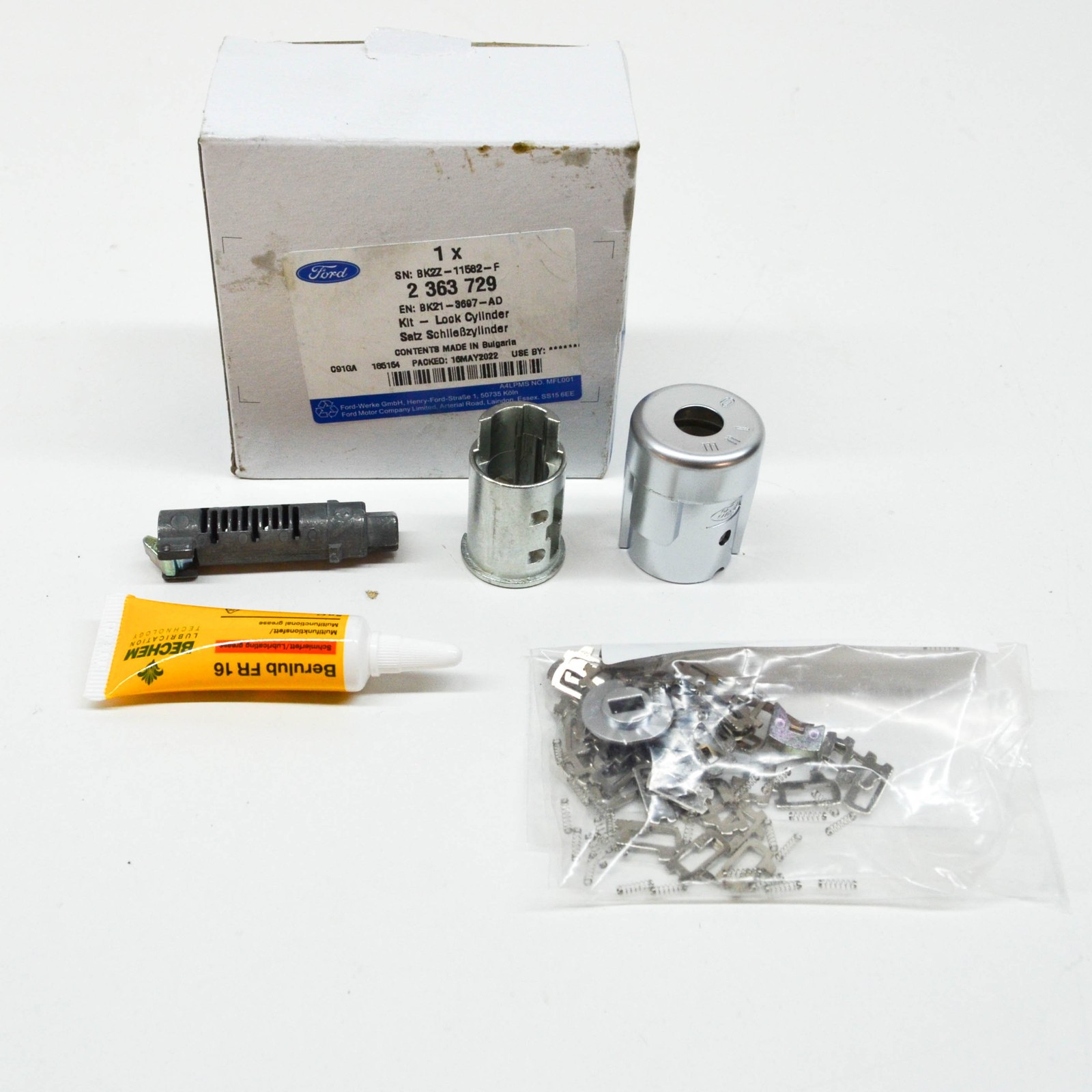 Ford Transit MK8 & Custom Ignition Barrel Repairs and Replacements (2014–2022)
