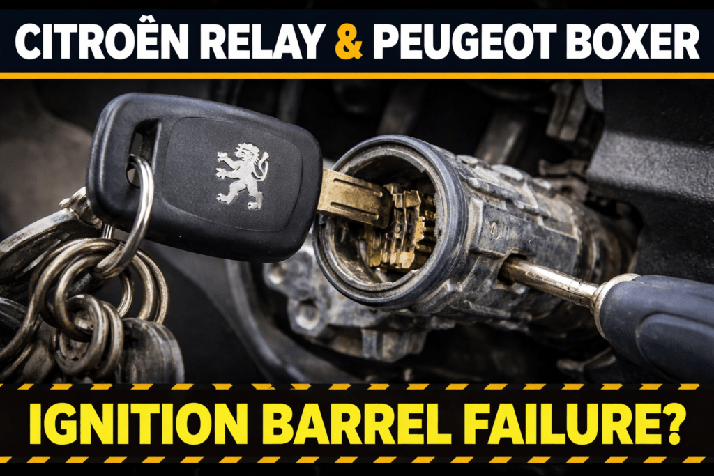 Citroën Relay & Peugeot Boxer Ignition Barrel Failure